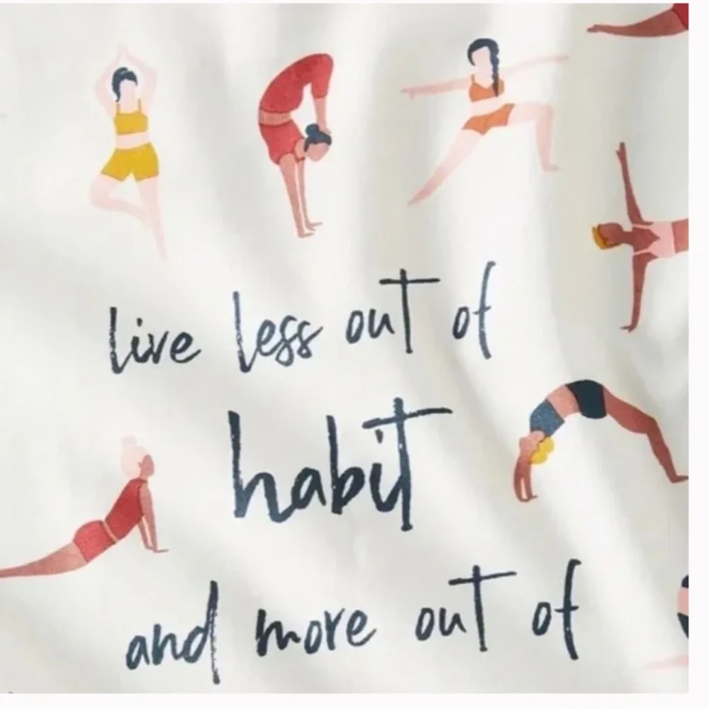 Yoga Pose Female Empower Feminist Boho Peasant Hipster Hippie Art Hip Dish Towel